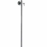 Sognare Chrome Traditional Fixed Head Rigid Riser Thermostatic Mixer Shower - Image 6