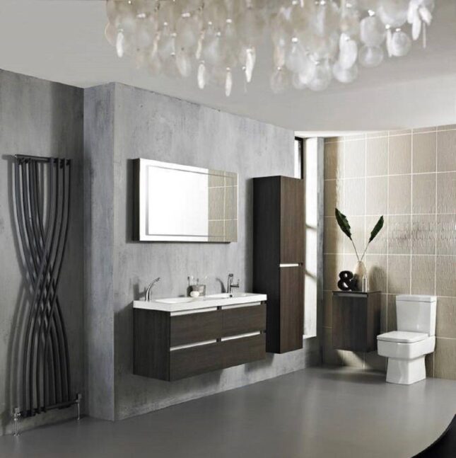 Hudson Reed Xcite 1775 x 450mm Designer Radiator - Anthracite - Image 3