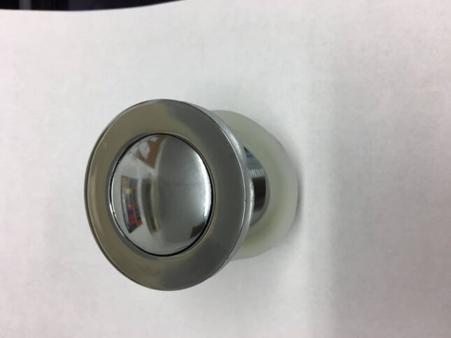 Push Button-Pop Up Basin Waste Slotted Click Clack-Chrome - Image 4