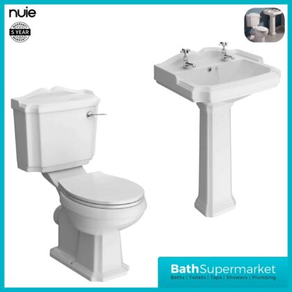 Traditional Style Close Coupled Legend Toilet Basin