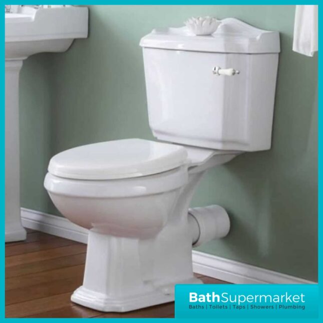 Traditional Style Close Coupled Legend Toilet Basin