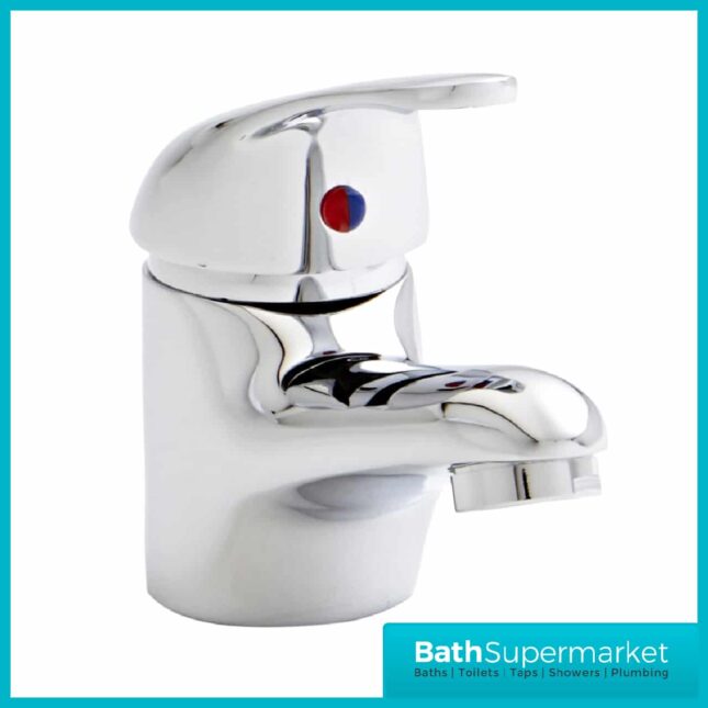 G4K Rio Chrome Single Lever Mono Basin Tap-Clicker Waste