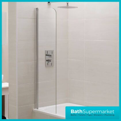 Mini Bath Screen Deflector 1400mm X 300mm
