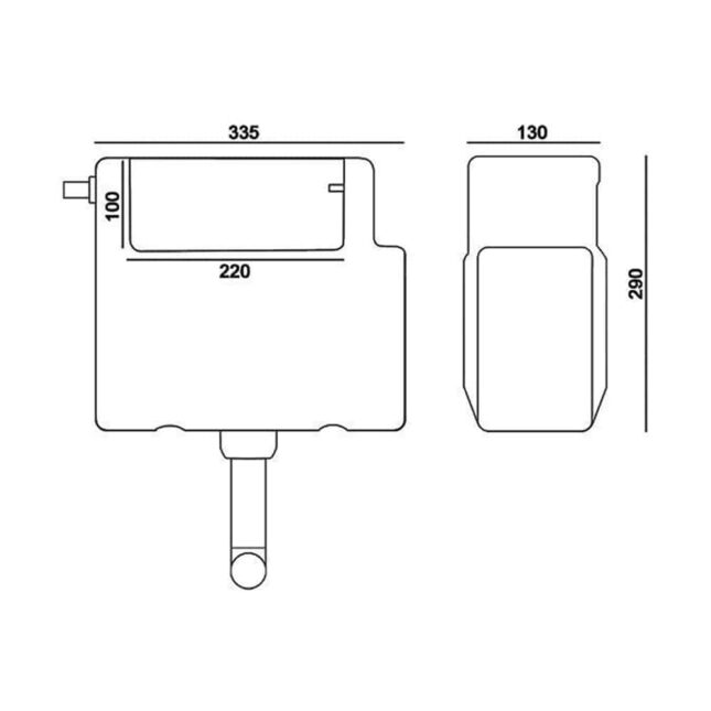 Tavistock Q60 Back to Wall Pan & Soft Close Seat & Concealed Cistern Pack - Image 12
