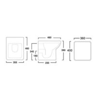 Tavistock Q60 Back to Wall Pan & Soft Close Seat & Concealed Cistern Pack - Image 11