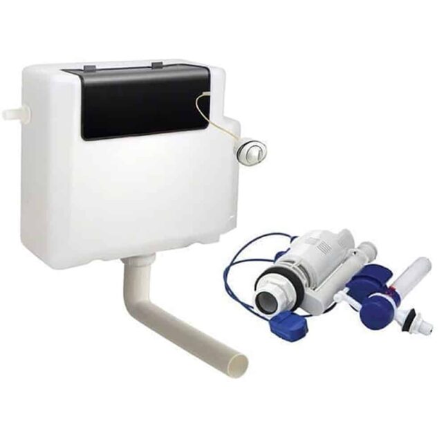 Tavistock Q60 Back to Wall Pan & Soft Close Seat & Concealed Cistern Pack - Image 4