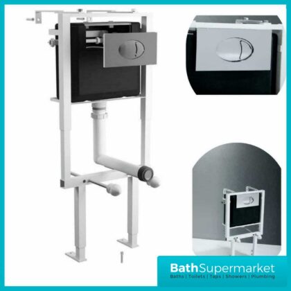 Cassellie Wall Hung WRAS Approved Frame & Cistern - WCTF01