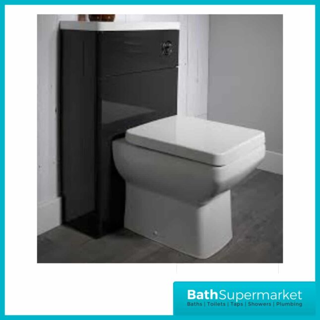 Tavistock Q60 Back to Wall Pan & Soft Close Seat & Concealed Cistern Pack - Image 2