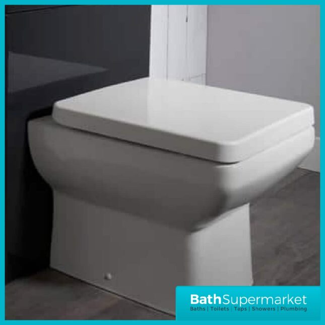 Tavistock Q60 Back to Wall Pan & Soft Close Seat - Image 2