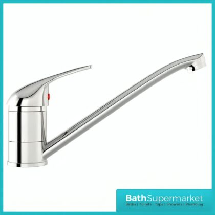Clarity Single Lever Kitchen Sink Mixer Tap With Swivel Spout