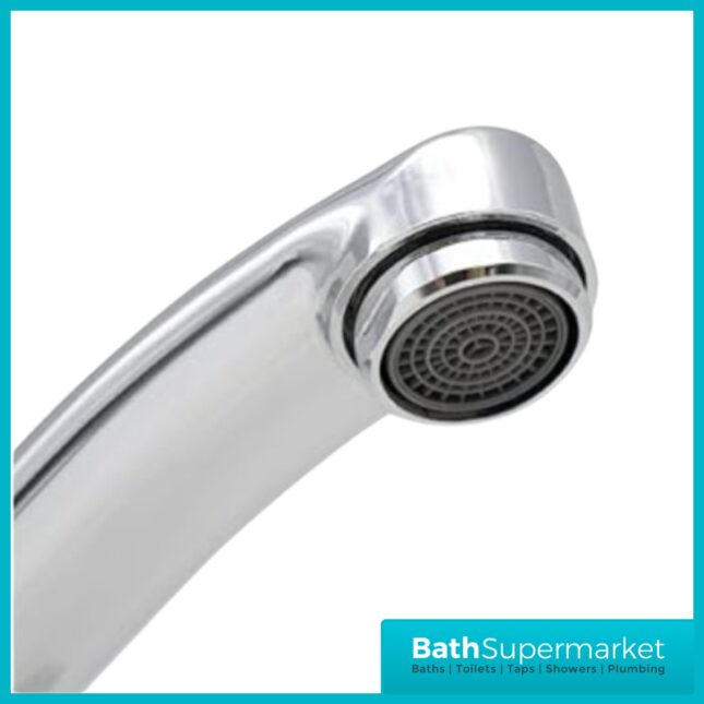 Clarity Single Lever Kitchen Sink Mixer Tap With Swivel Spout
