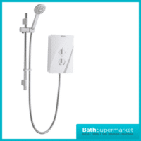 Bristan Cheer White Electric Shower 8.5KW & 9.5KW Power