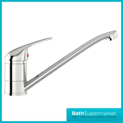 Clarity Single Lever Kitchen Sink Mixer Tap With Swivel Spout
