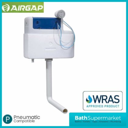 Tavistock Vortex Bottom Inlet Concealed Dual Flush Cistern