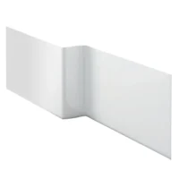 Titan 1800mm L Shaped Shower Bath with Screen & Front Panel – Left or Right Hand Option - Image 10
