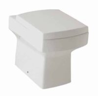 Embrace 520mm Square BTW Toilet Pan– Soft Close Seat - Image 3