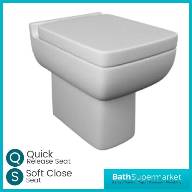 Kartell Options 485mm Back To Wall Toilet BTW