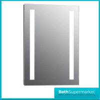Tailored Niall LED Touch Illuminated Demister Mirror With Shaver Socket 700 x 500mm