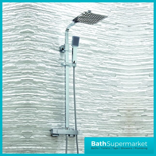 L Shape Shower Bath Bathroom Suite L Shape Vanity