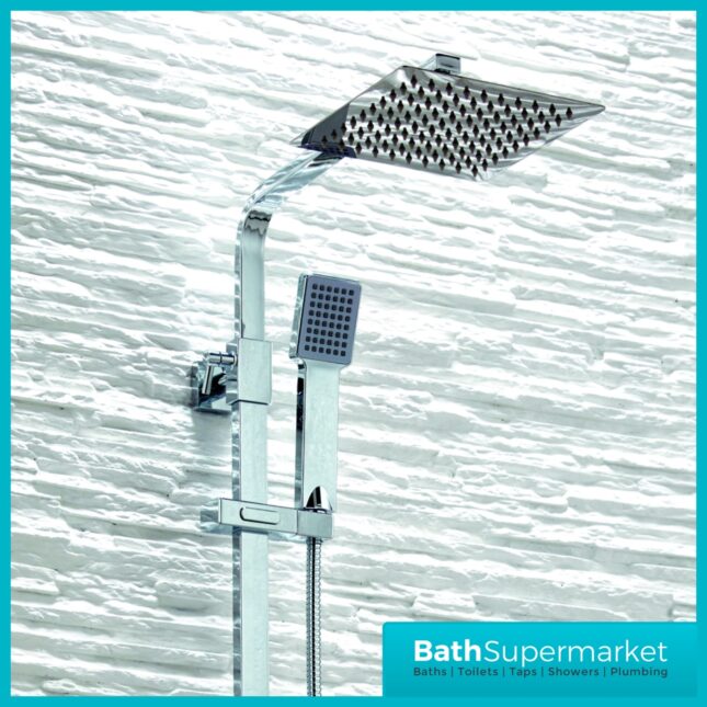 L Shape Shower Bath Bathroom Suite L Shape Vanity
