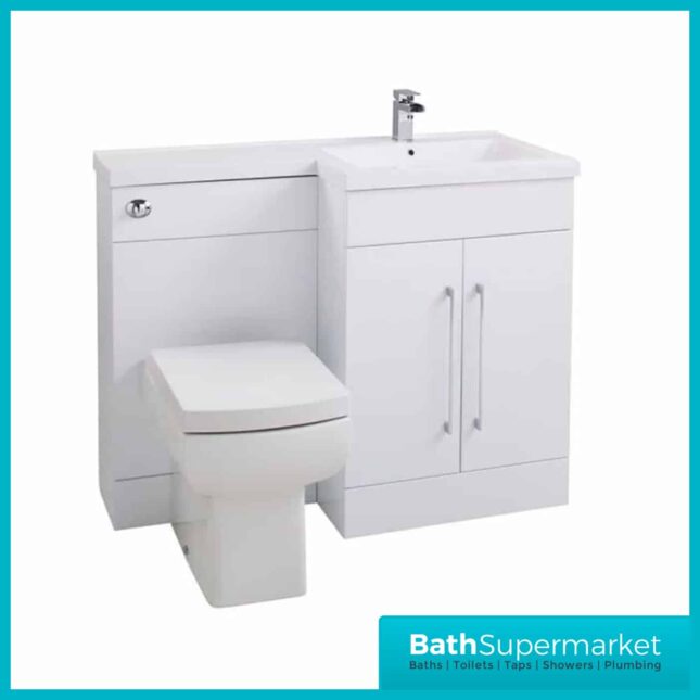 L Shape Shower Bath Bathroom Suite L Shape Vanity