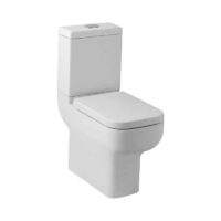 Options 600 Toilet & Basin Bathroom Suite - 1 Tap Hole - Image 4