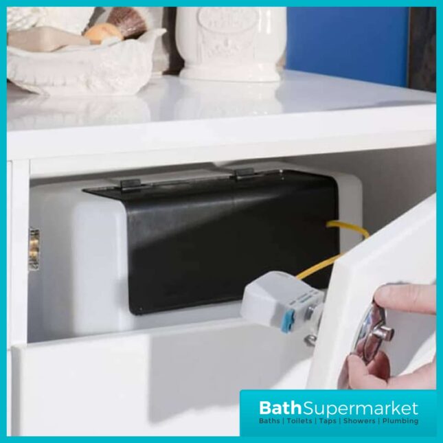 Dual Flush Concealed Toilet Cistern Front / Side Entry