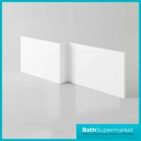 Cube Modern L Shaped Shower Bathroom Suite