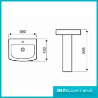 Cube Modern L Shaped Shower Bathroom Suite