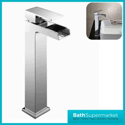 Waterfall High Rise Mono Basin Mixer