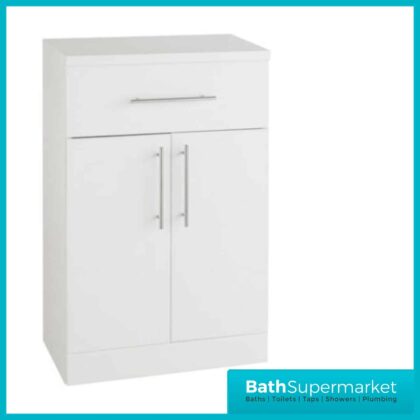 Impakt White Double Door Base Unit 500mm x 300mm