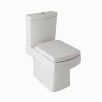 Square Embrace Close Coupled Toilet With Soft Close Seat - Image 4