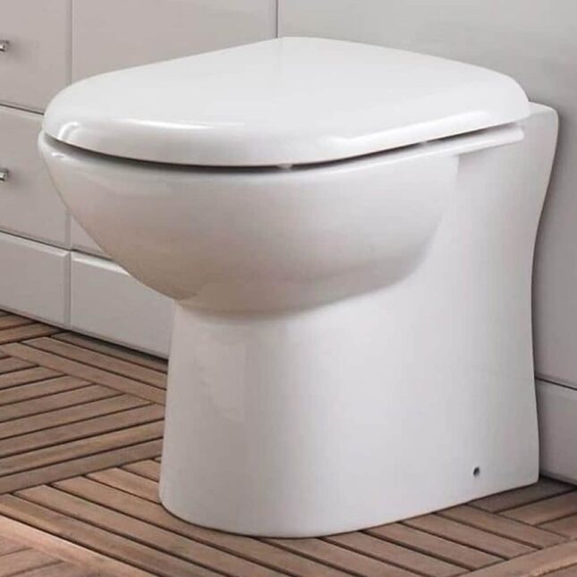 Cassellie Futura Gloss White Space Saving Toilet & WC Unit With Built In Sink 500mm - Image 6