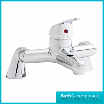 G4K Bath Filler Tap Pillar Mounted - Chrome