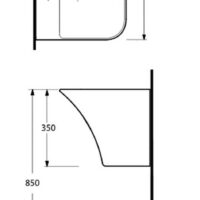 Hudson Reed - Grace Wall Hung Basin - NCT102 - Image 6