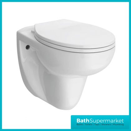 Melbourne Wall Hung Toilet + Soft Close Toilet Seat