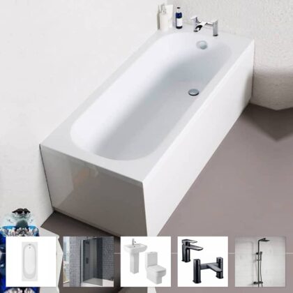 Matte Black Bathroom Suite With Special Deal