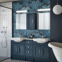 Vitoria Semi-Countertop Basin -1 Or 2 Tap Hole-SCSB850S - Image 2