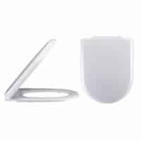 Premier Linton D-Shape Back To Wall Pan– Soft Close Seat - Image 5