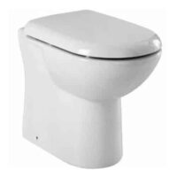 Premier Linton D-Shape Back To Wall Pan– Soft Close Seat - Image 3