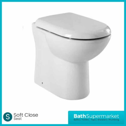 Premier Linton D-Shape Back To Wall Pan– Soft Close Seat