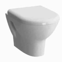 Vitra Zentrum Wall Hung 50cm Short Projection Pan - Soft Close Seat - Image 3