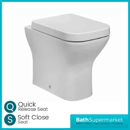 Tavistock Structure Back to Wall Pan & Soft Close Seat