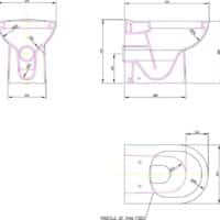 Premier Linton D-Shape Back To Wall Pan– Soft Close Seat - Image 4