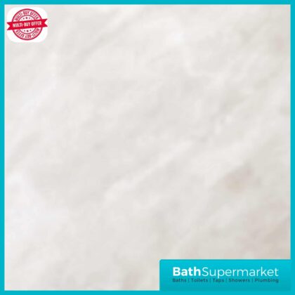 Grey Marble PVC 10mm Wall Panel 2400mm High x 1000mm