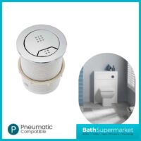Wye Round Pneumatic Push Button - 23102