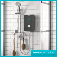 Bristan Bliss 3 Electric Shower-Black-8.5Kw & 9.5Kw & 10.5kw