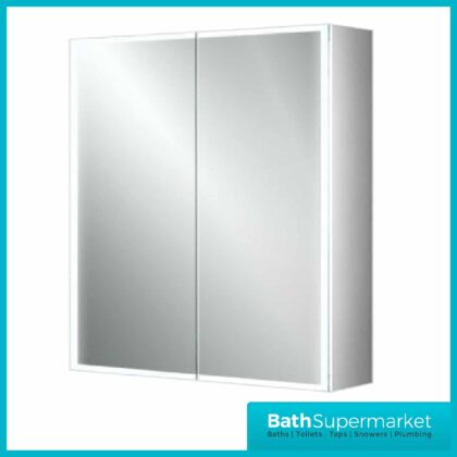 Sognare Lia 500mm LED Mirror Cabinet With Demister And Shaver Socket