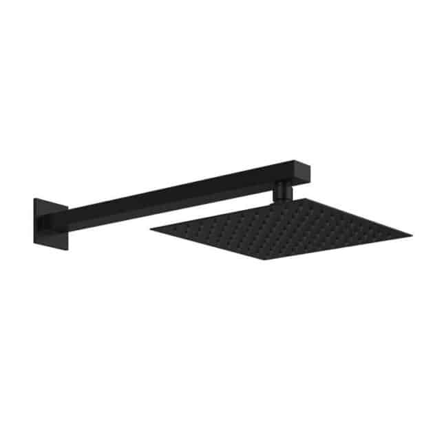 Mono Matt Black Shower Wall Arm-Black005 - Image 3