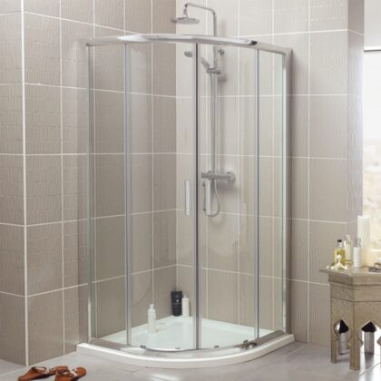 Koncept Quadrant Shower Enclosure 800mm & 900mm - 6mm Glass-1850mm Tall